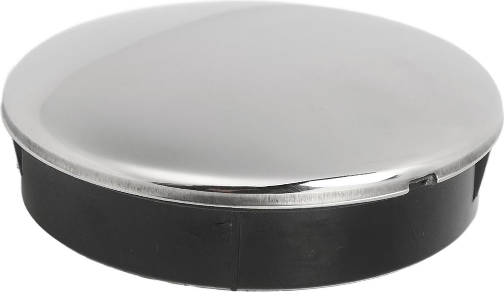 Bootslenkradmitte -Kappe 2,5 Zoll/6,35 cm 316 Edelstahl ABS -SNAP für Yachten