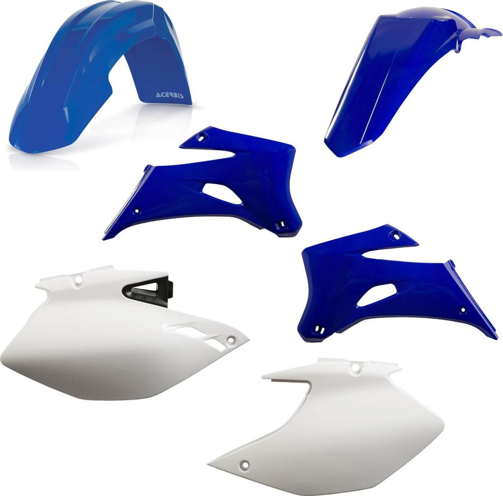 ACERBIS 6-teiliges Verkleidungskit Blau/Weiß für YAMAHA WR F