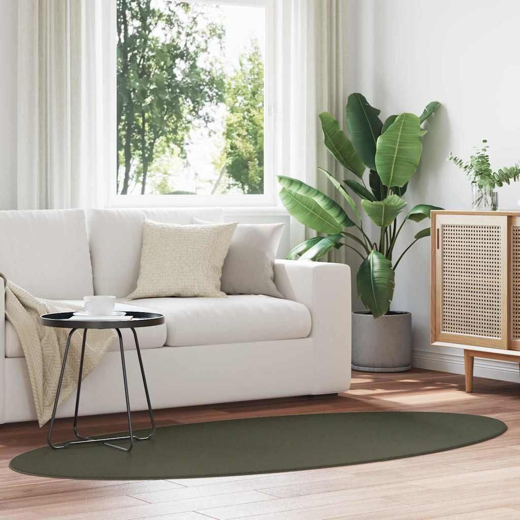 Bereichsteppiche HUARTE Waldgrün 100 x 200 cm 100 %Polyester