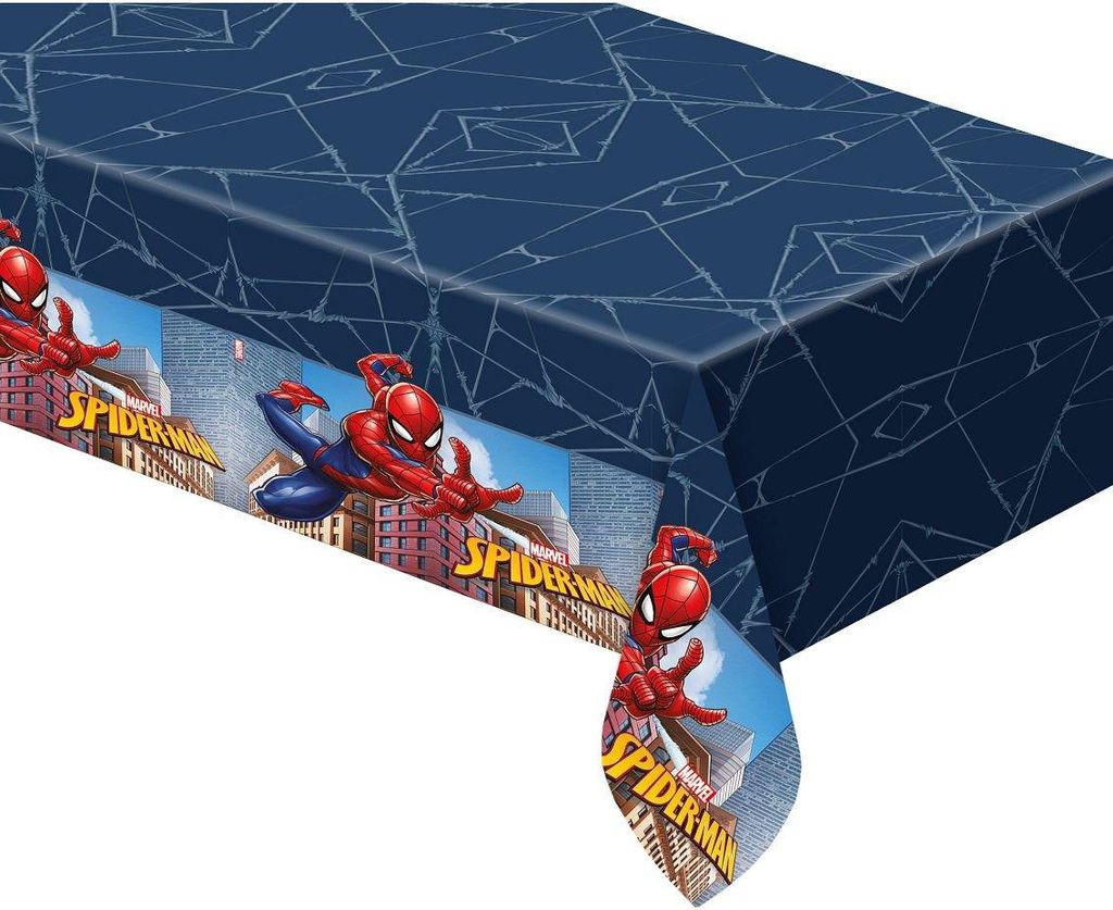Tovaglia di plastica Spiderman 120 x 180 cm Immagine del prodotto 