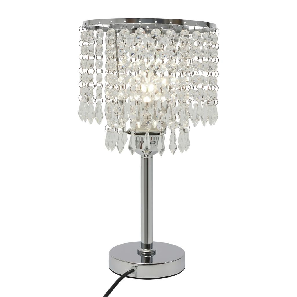 Kryształowa lampa wisząca stołowa E27 lampka nocna Zdjęcie produktu 