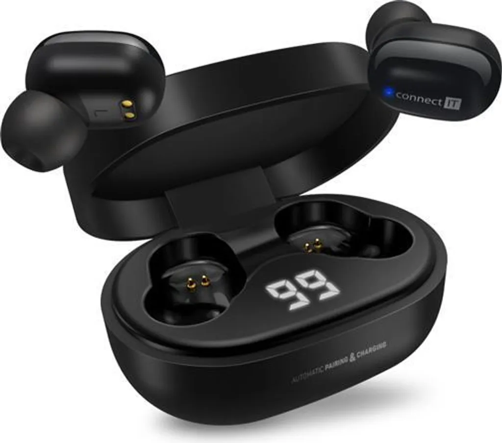 Dites adieu aux câbles avec les intra-auriculaires SensorTouch Noir