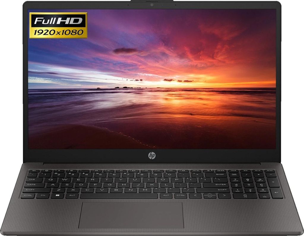HP 250 G10 Notebook 15,6" Intel i3-1315U @4,5GHz 8GB DDR4 1TB NVMe SSD IPS FHD Windows 11 Laptop