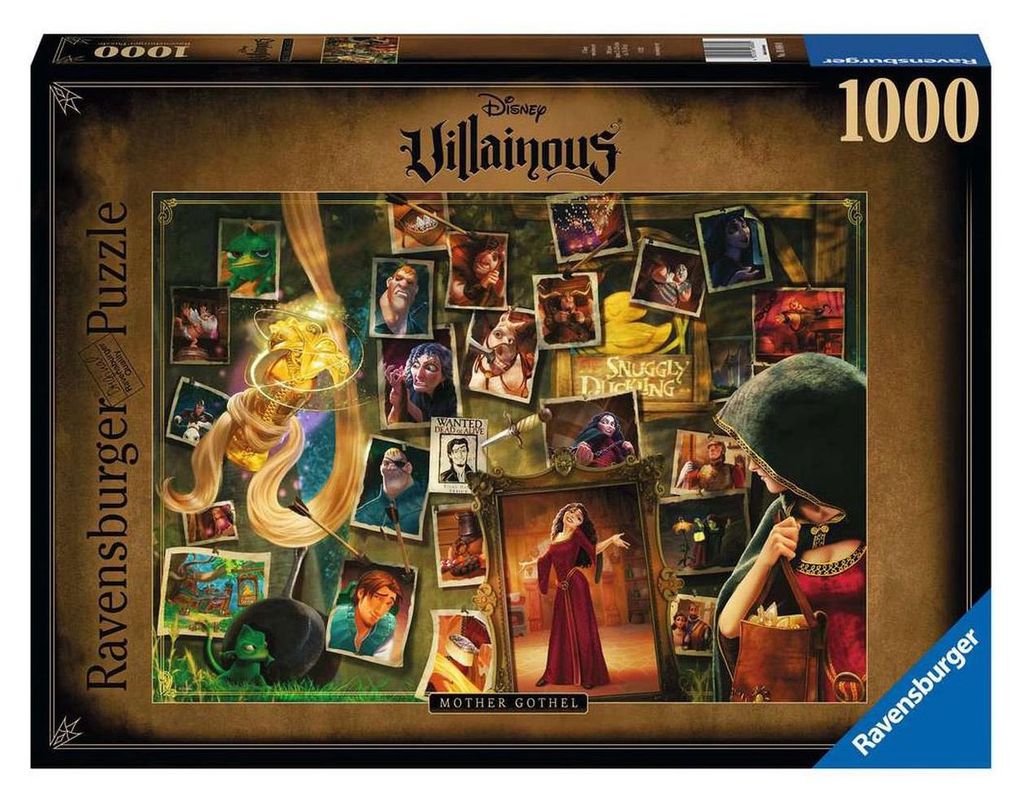 Ravensburger Legpuzzel Villainous Mother Gothel - 1000st. Image du produit 
