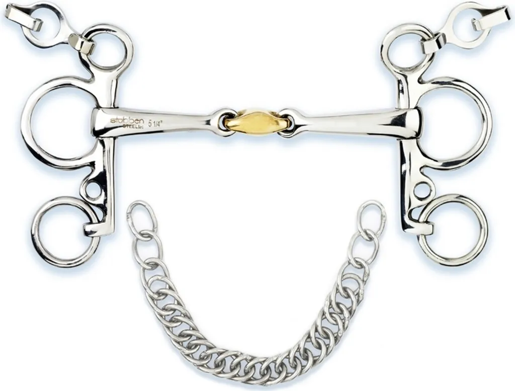 Mors Pelham 14mm pour Cheval Difficile - Contrôle et Douceur en Cuivre