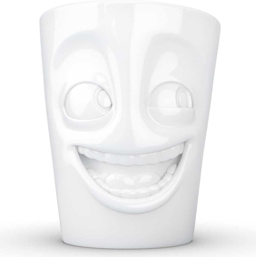Fiftyeight Products Mug à anse - drôle blanc Image du produit 