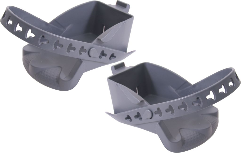 Polisport Footrus Set mit Gurten Bilby Junior - Dunkelgrau