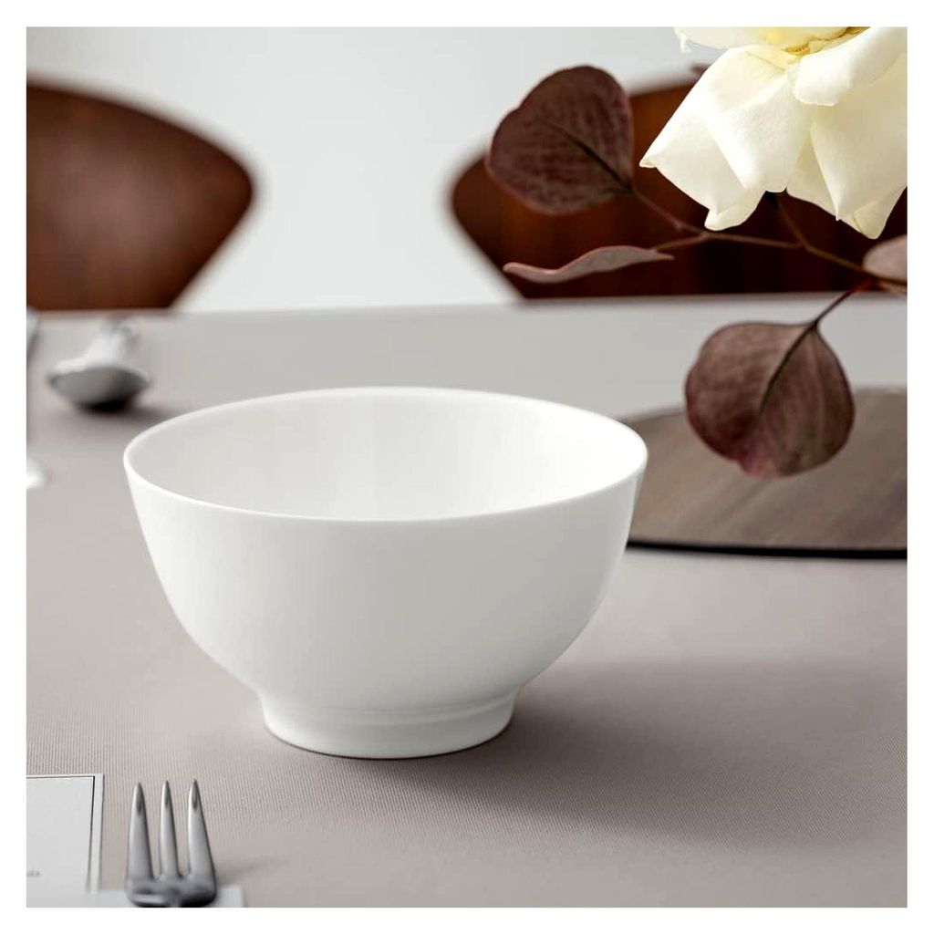 Royal Basic Set 6-teilig, spülmaschinenfest, mikrowellensicher, Teller und Schalen für 6 Personen, Kombiservice, Tafelgeschirr, Geschirrset in We...