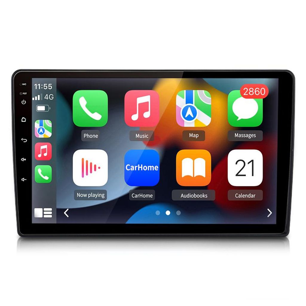 10'' Andriod 15 Autoradio Carplay Andriod Auto 8Kern 4GB+4GB Für Skoda Fabia 2 2008-2013 GPS Navi WIFI Bluetooth FM RDS SWC DSP 2Din USB Mirror Link
