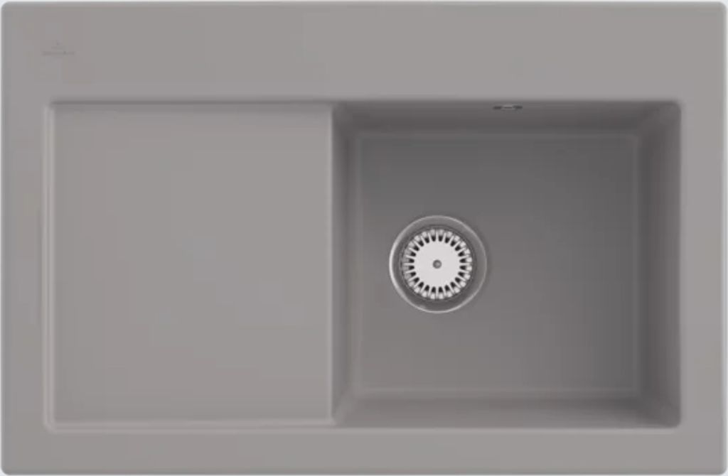 Villeroy & Boch Keramikspüle 671401KD, Subway 45 Einbauspüle - inkl.