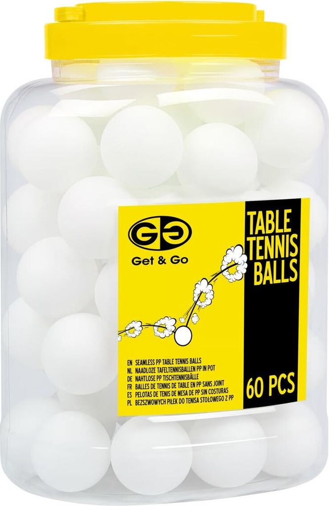 Tischtennisbälle 60 weiße Version 22359 Produktbild 