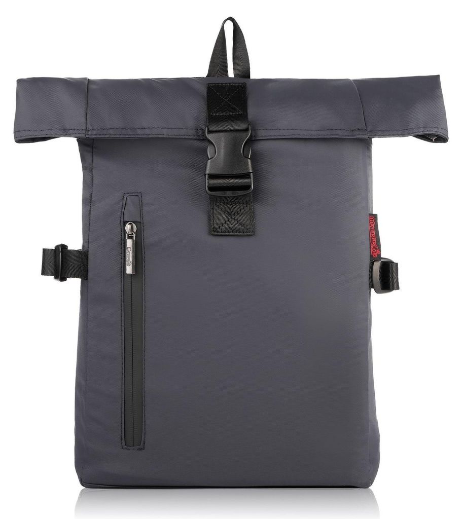 Herren-Laptop-Rucksack Damen wasserdichter Reiserucksack grau SP-11-GR