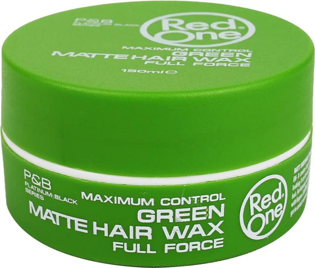 RedOne Green Matt Haarwachs für Herren – Starker Halt & Produktbild 