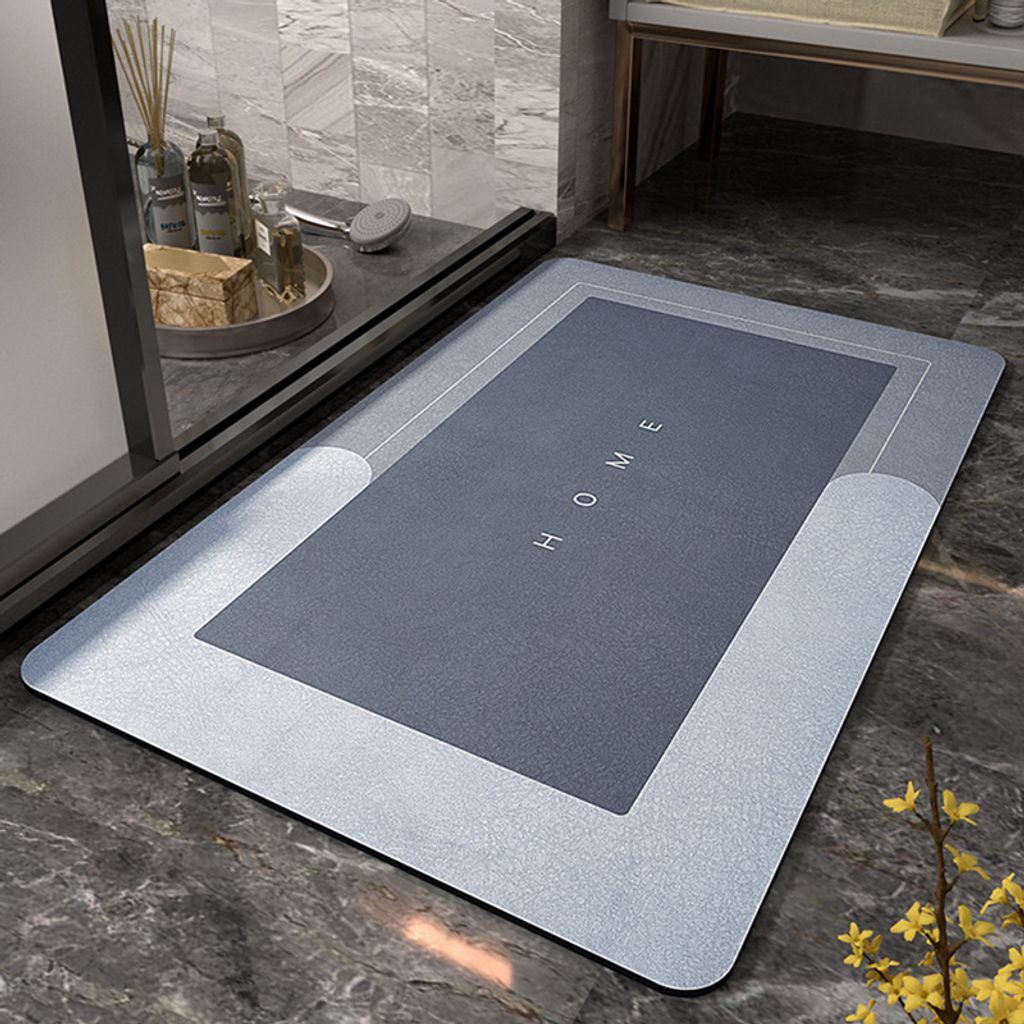 Weiche rutschfeste Fußmatte für einen rutschfesten Teppich Boden Matte Bademat 
