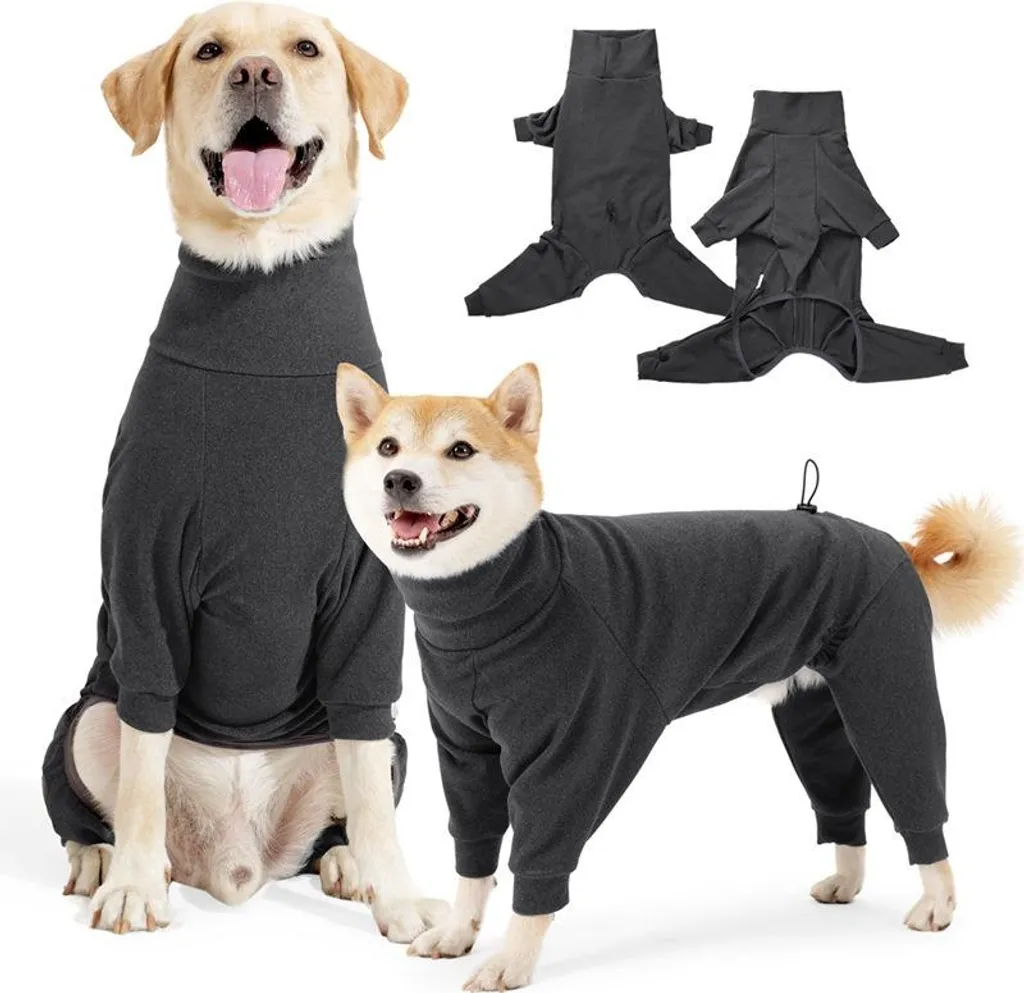 Maglione INF per Cani Outdoor L: 4 Zampe e Collo Alto Anti-Gelo