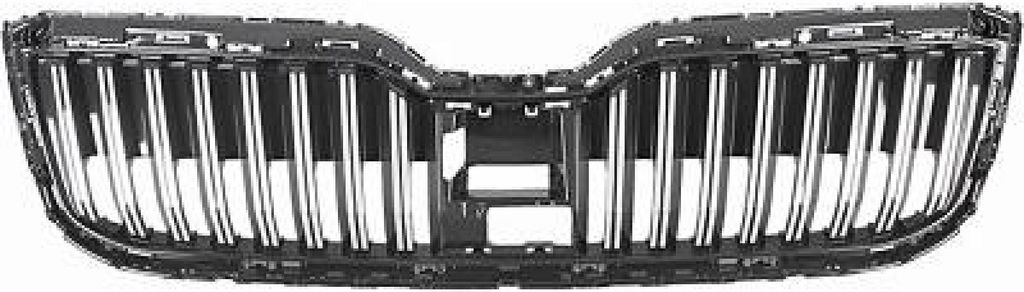 DIEDERICHS 7842141 Kühlergrill Frontgrill für SKODA SUPERB Kombi (3V5) Schwarz