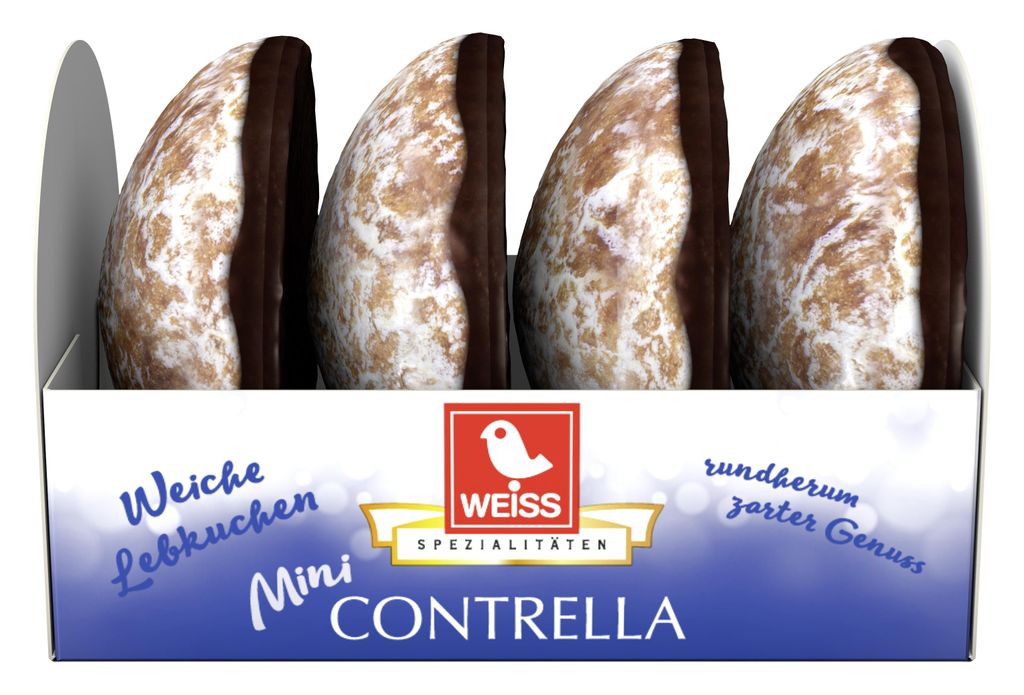 Weiss Mini Contrella miękkie pierniki o smaku czekoladowym Zdjęcie produktu 