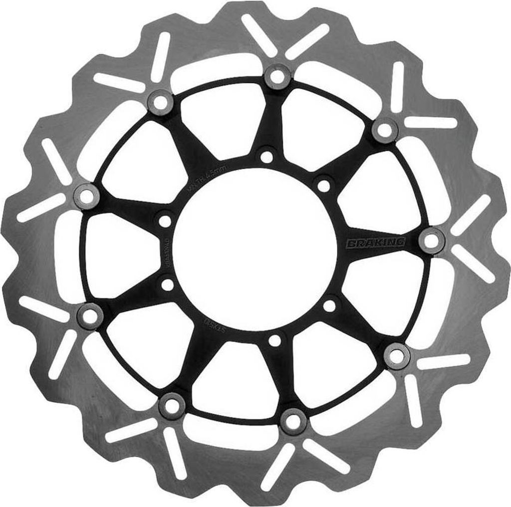 Braking Stx31d W-flow Kawasaki Bremsscheibe Silber Silber One Size