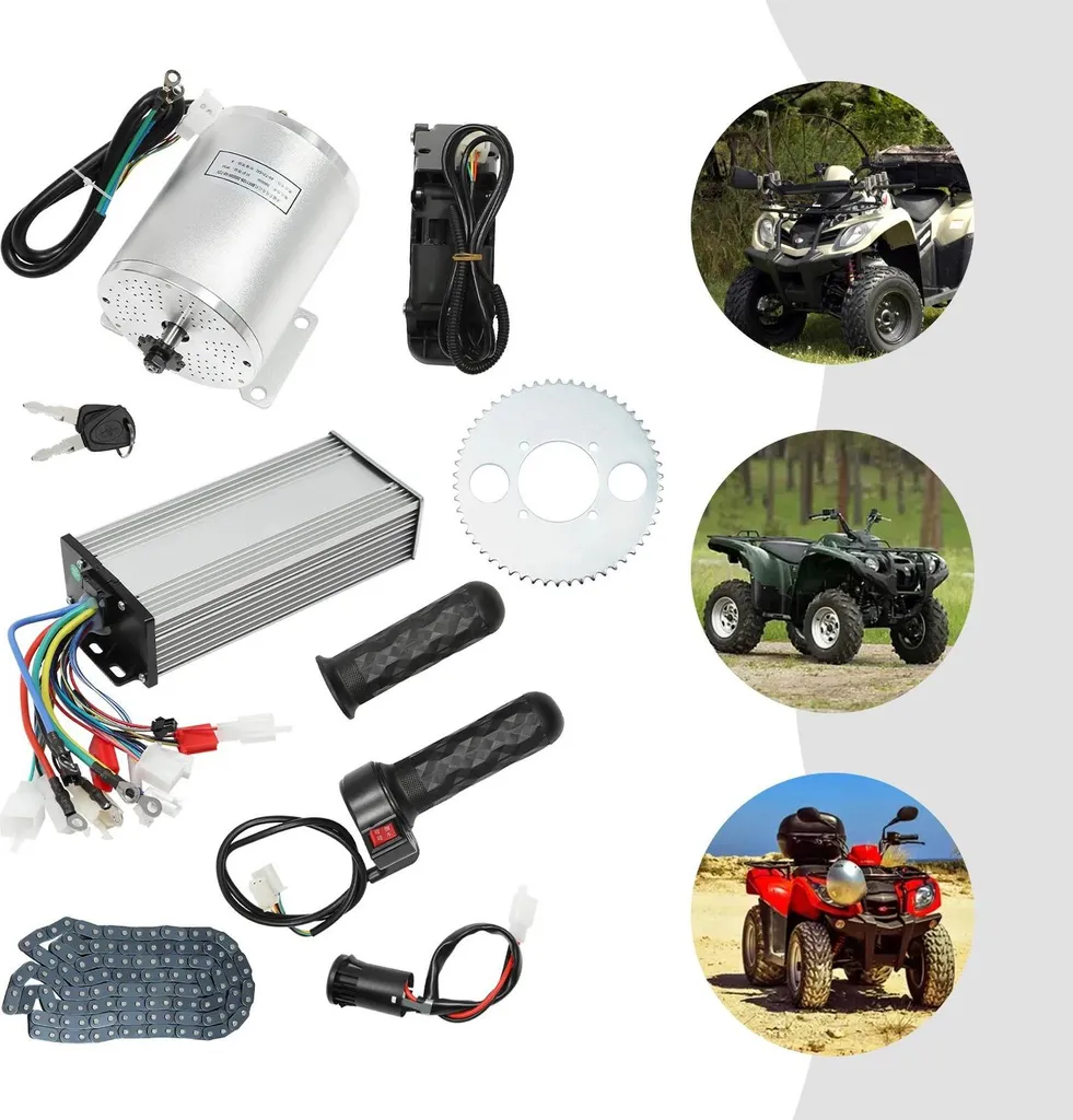 Kit Conversion Électrique 3000W pour VTT et Trottinette de Compétition