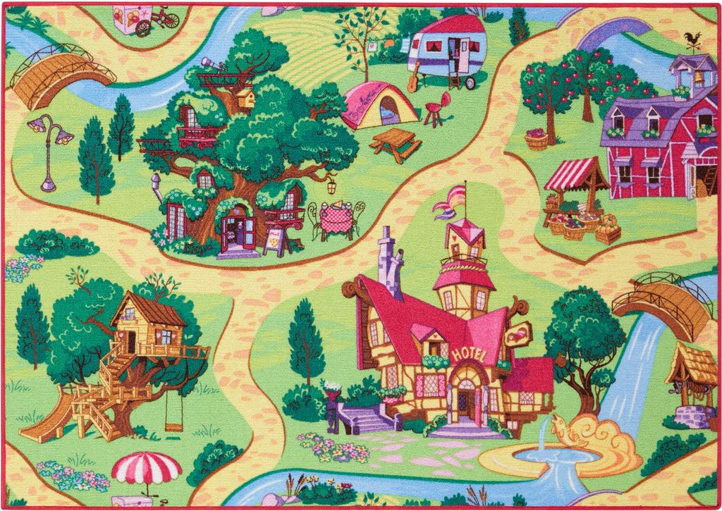 Carpet Studio Candy Town Teppich Kinderzimmer - Produktbild 