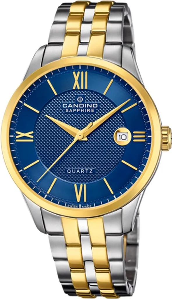Montre Candino C4706/B Verre Saphir Inrayable et Étanchéité 50 Mètres