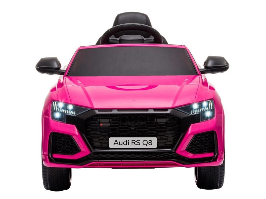 Kinder Elektro Auto Audi Q8 RS pink Leder Neu & Ovp!! LED etc. EVA 