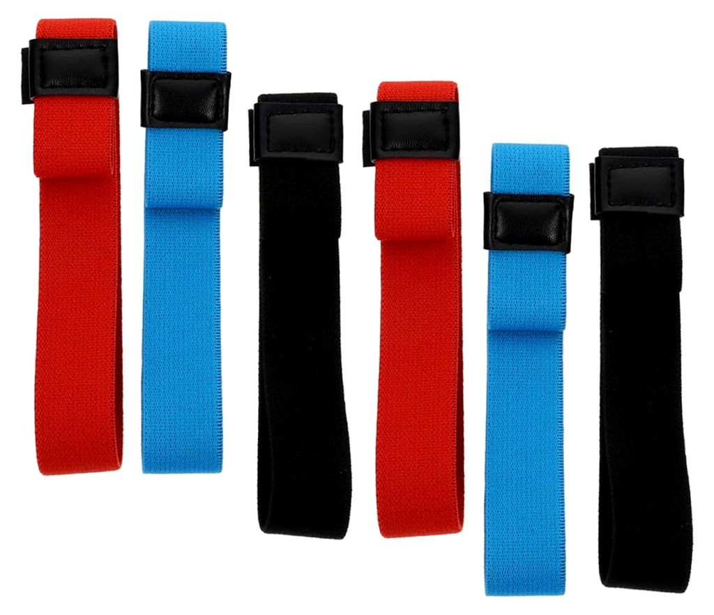 6 Stück Elastische Lunchboxbänder aus Langlebigem Polyester für Bento-Boxen und Brotdosen, Flexibel und Wiederverwendbar für Schule und Arbeit