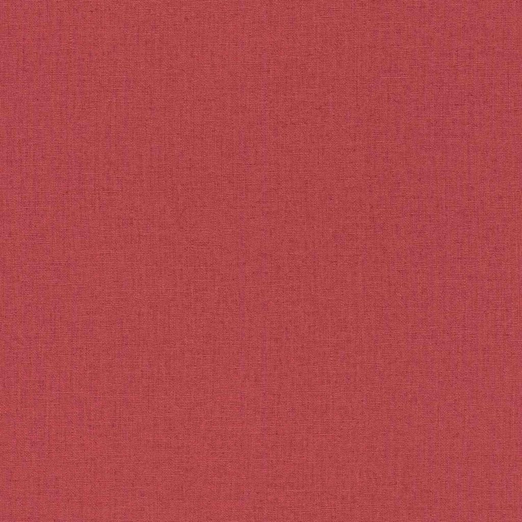 Rasch Vliestapete 560190 Barbara Home III, Textilstruktur rot, 10,05 x 0,53 m