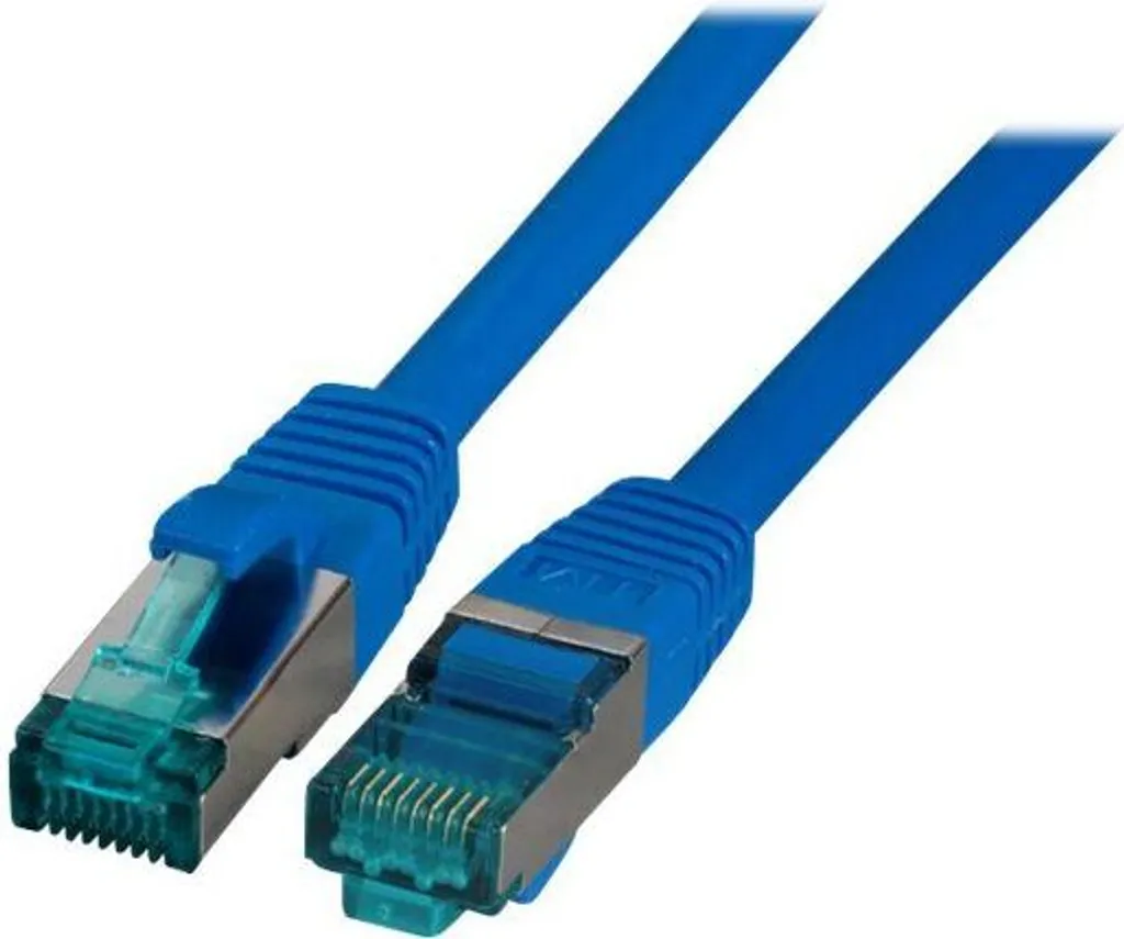 Installation Réseau 10Gbps : Câble RJ45 Cat.6A 50m S/FTP LSZH Bleu EFB
