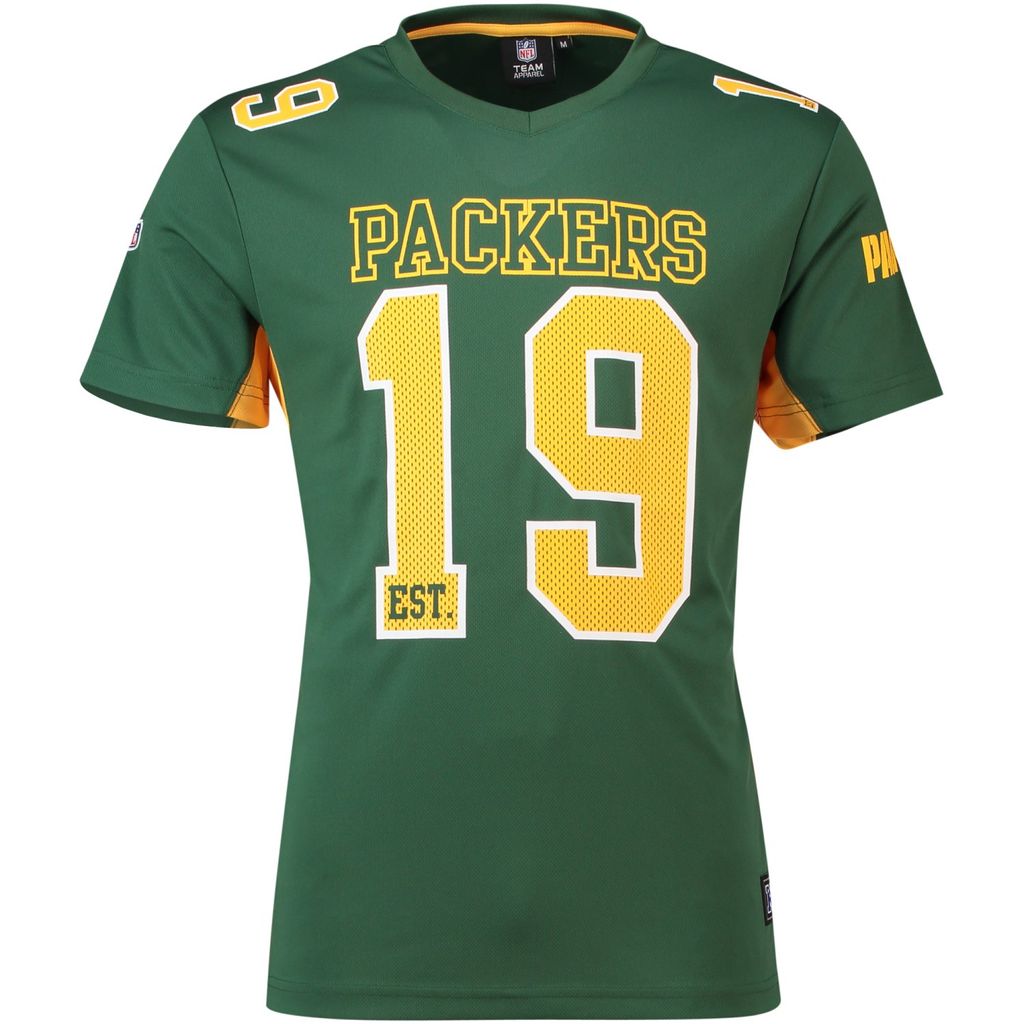 Majestic NFL Polymesh Jersey Shirt - Green Bay Packers - L