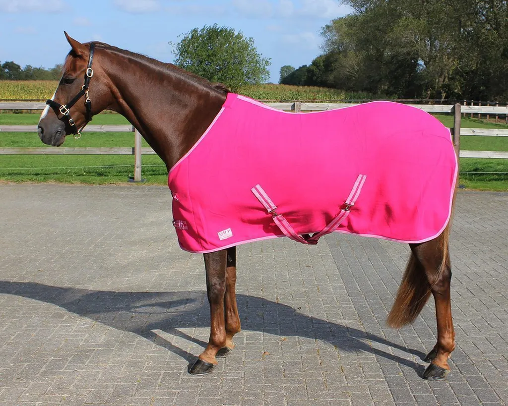 Coperta Pile Cavallo Fucsia 125 | Look Glamour e Comfort Scuderia