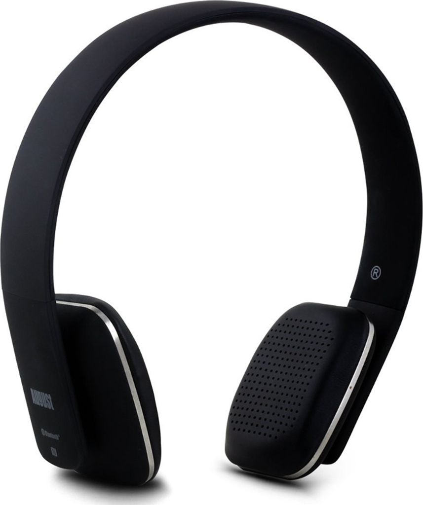 August EP636B Bluetooth v4.0 NFC Kopfhörer schwarz Produktbild 