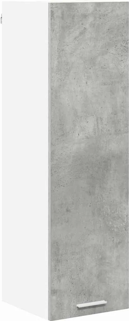 Mobile Sospeso Verticale 30x100 cm Grigio Cemento | Arredo Moderno
