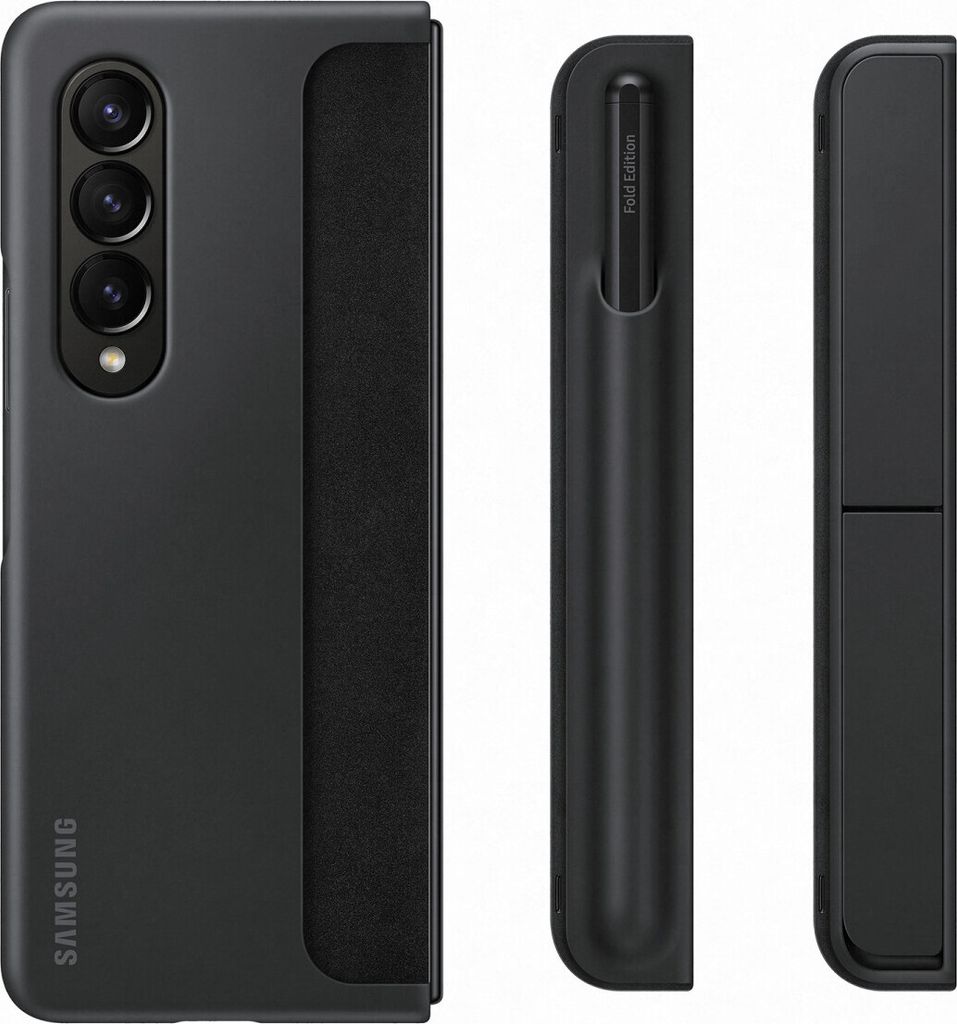 Samsung Standing Cover with S Pen for Galaxy Z Fold4, Black Obrázok produktu 2
