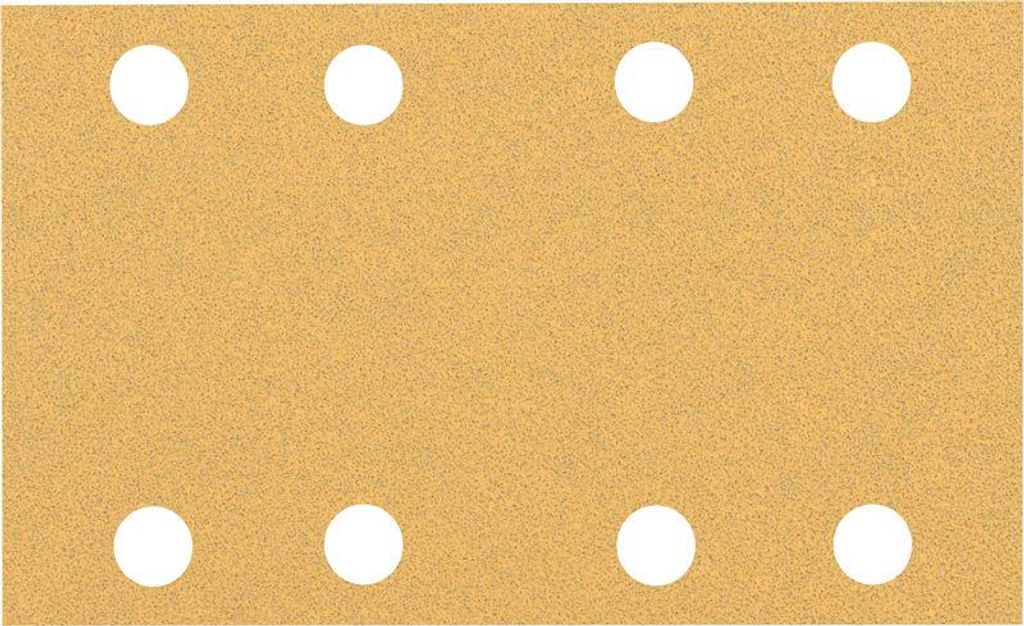 EXPERT C470 Schleifblatt, 80x133mm, K80, 8 Löcher, 50-tlg.