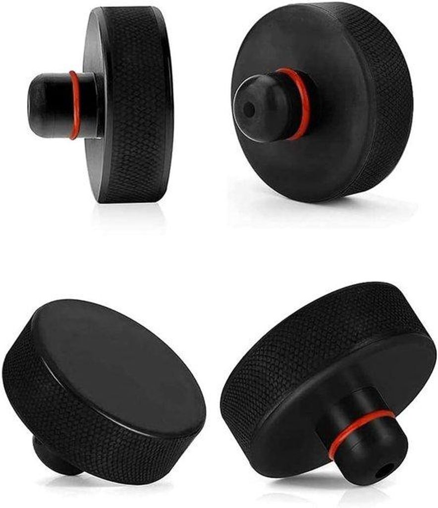 Gummiaufbockadapter Set 4teilig für Modell 3 Batterie Chassis Schutz