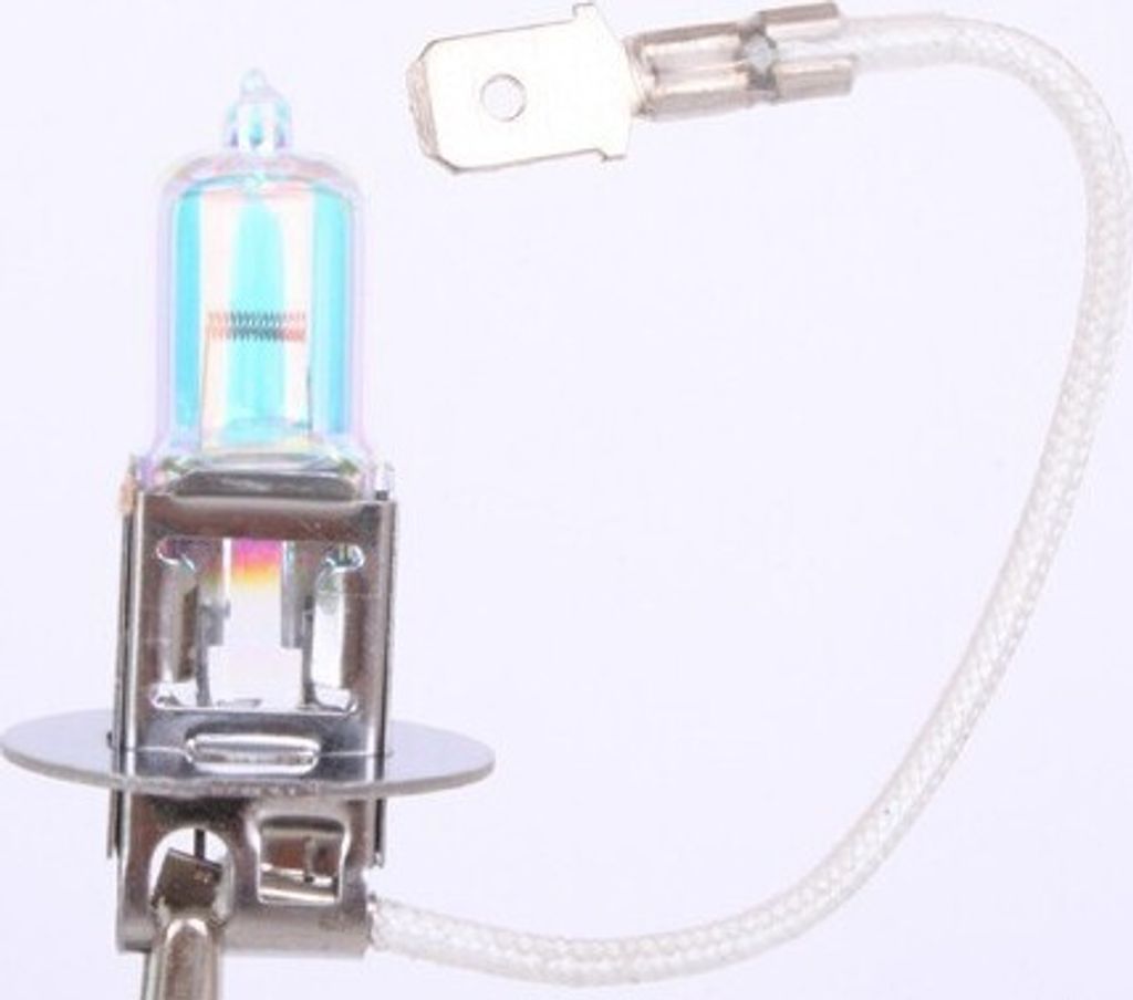 H3 Halogen / Glühbirne / Glühlampe / Autolampe / 12V-55, crystal blau