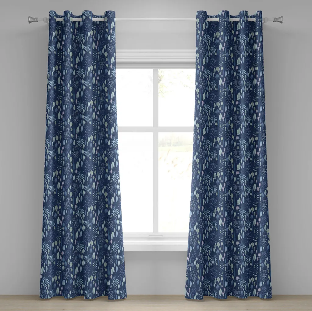 Tende Lavabili ABAKUHAUS 280x245 | Motivo Fiori Acquerello