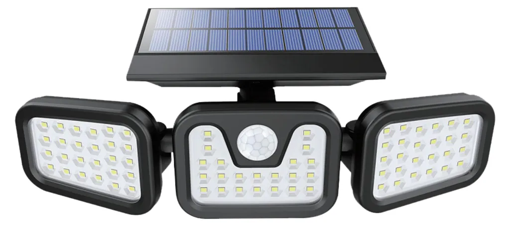 Applique solaire à LED LUXULA LXSO700126 avec capteur PIR 4000K IP54