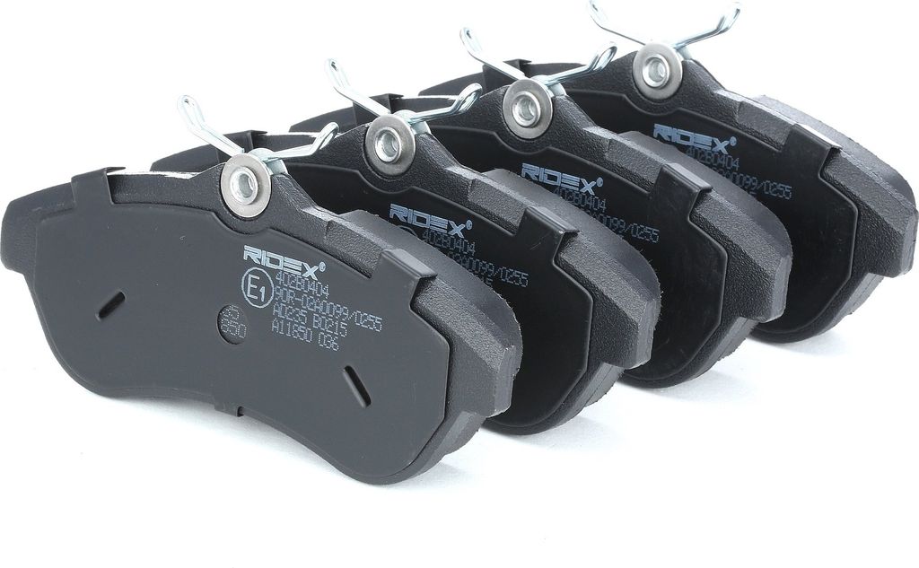 RIDEX Bremsbeläge Satz Vorne für CITROËN C3 I Schrägheck (FC, FN) C2 Schrägheck (JM) C3 II (SC) C3 Pluriel (HB) C2 Enterprise (JG) 402B0404
