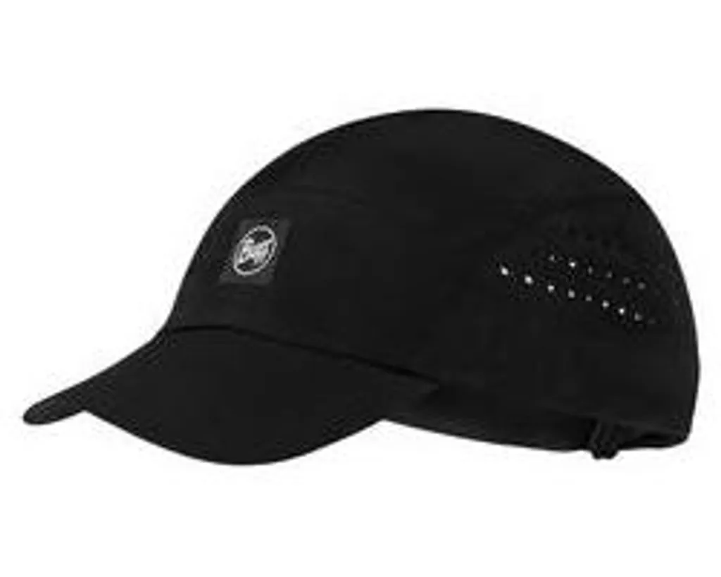 Casquette Buff Speed Cap Noire S/M - Accessoire Running Ultra-Léger