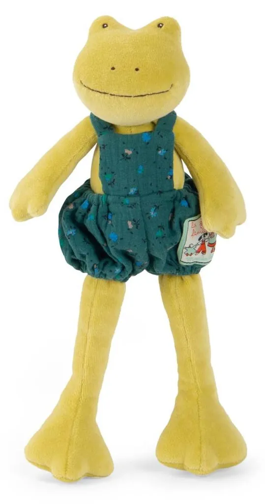 Petite grenouille Perlette Moulin Roty - Jouet souple et multi-texture