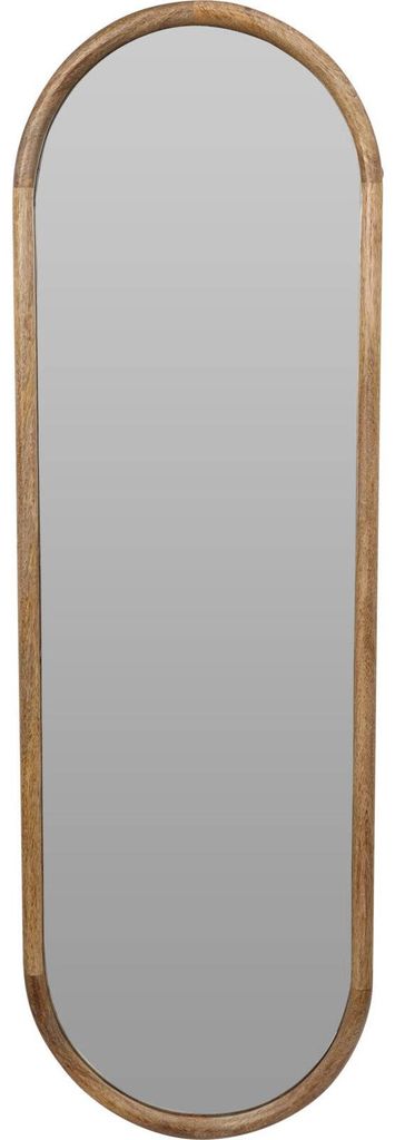 Großer Wandspiegel in einem Holzrahmen, 36 x 2,5 x 115 cm Produktbild 