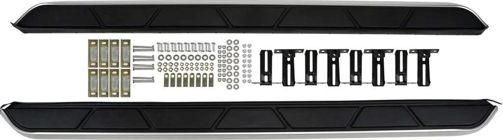 Marche-Pieds Latéraux pour Skoda Kodiaq 2016-2023 - Kit Complet 2 Pièces