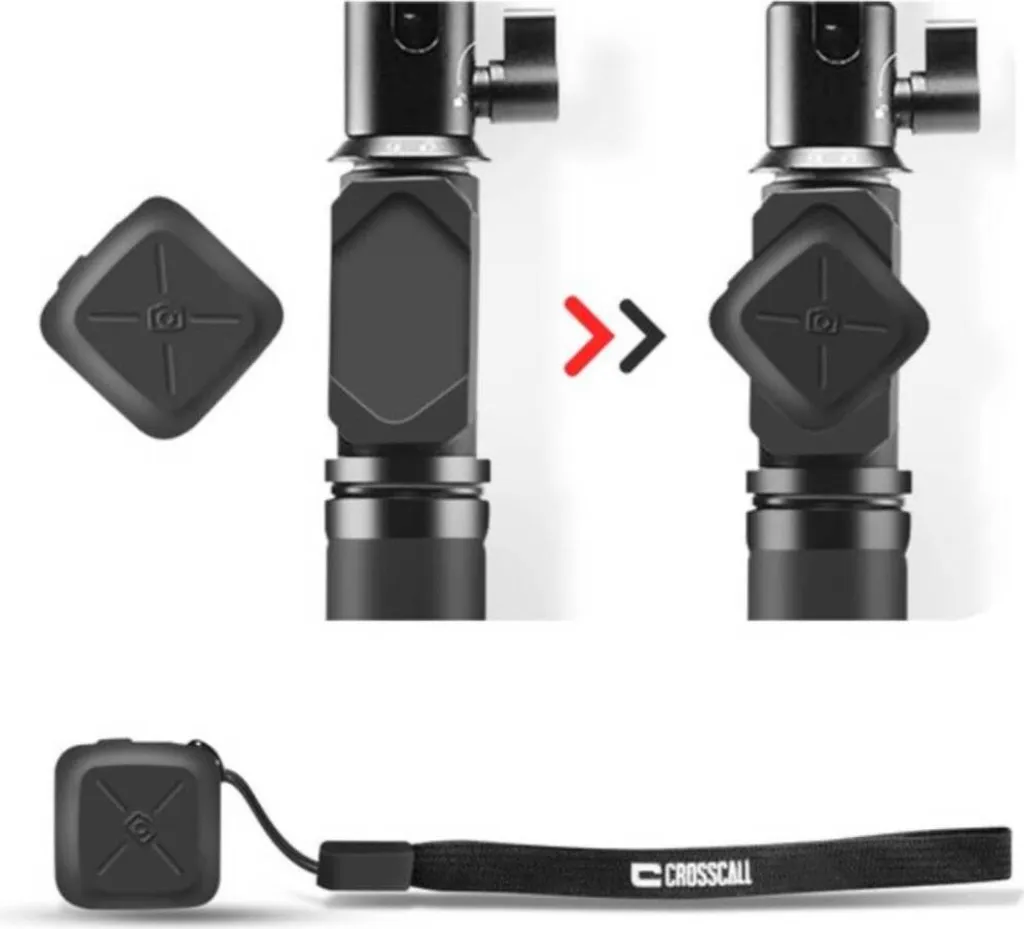 Perche selfie Crosscall X-STICK télécommande étanche noire - 11
