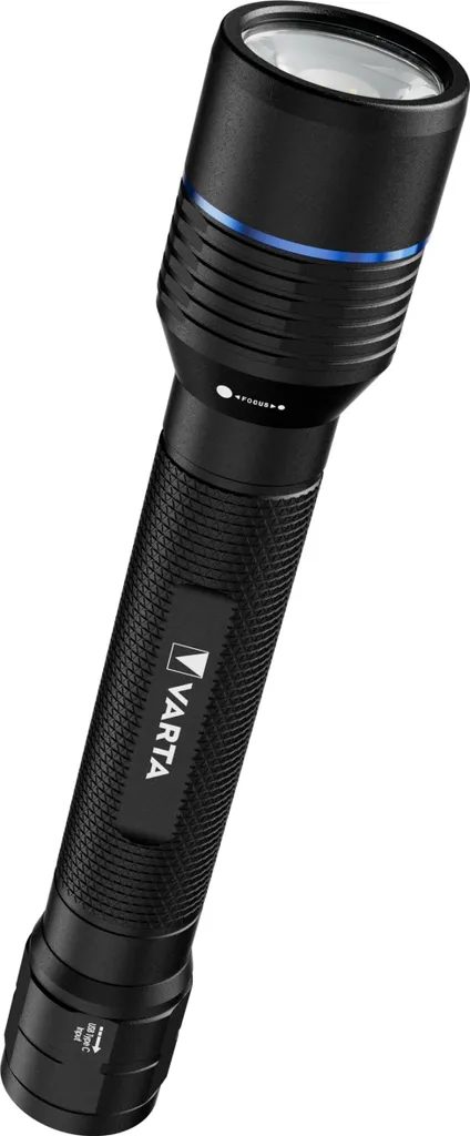Varta 18922 Nero Torcia a mano Portatile Ricaricabile LED