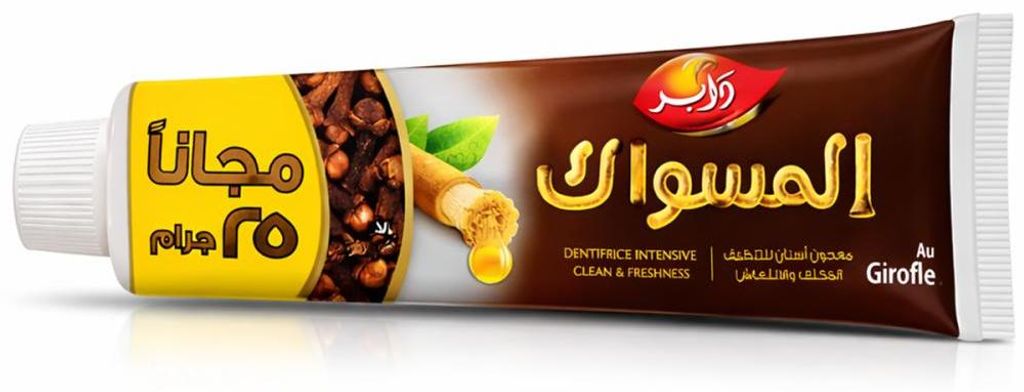 Dabur - Miswak-Zahnpasta mit Nelke 50g+25g Produktbild 