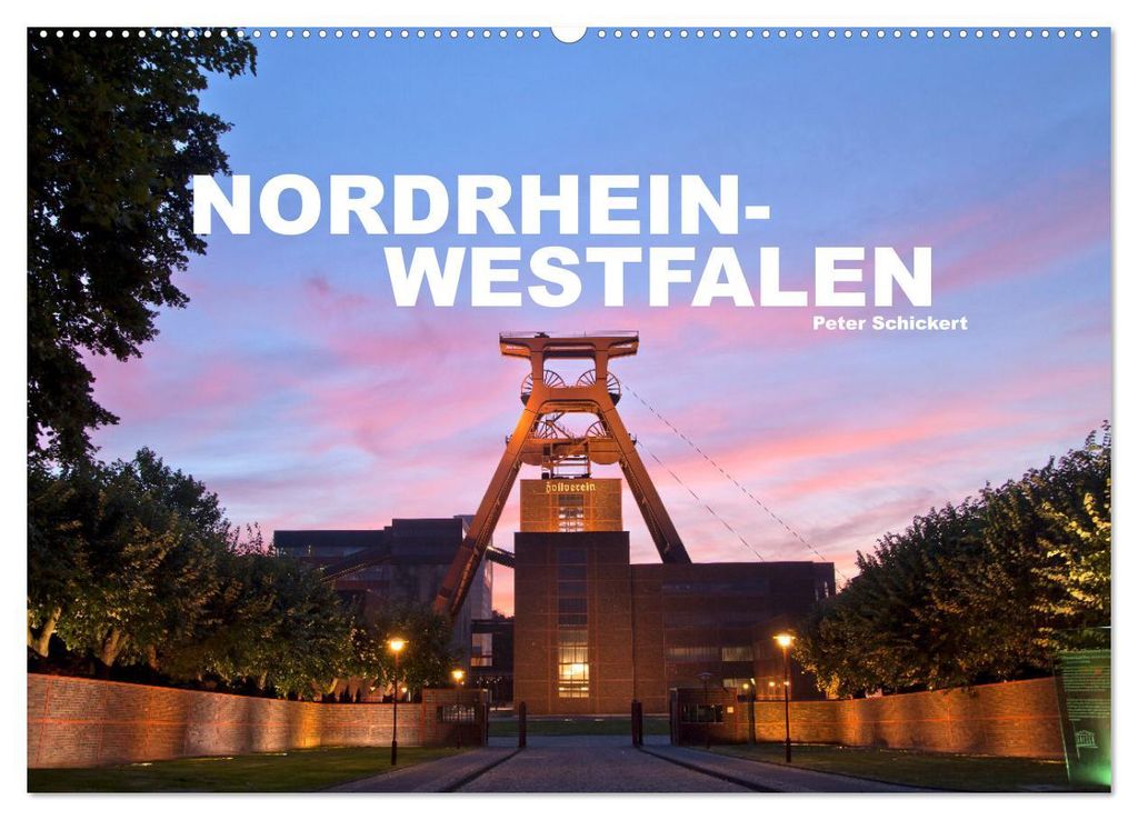 Nordrhein-Westfalen (Wandkalender 2027 DIN A2 quer), CALVENDO Monatskalender