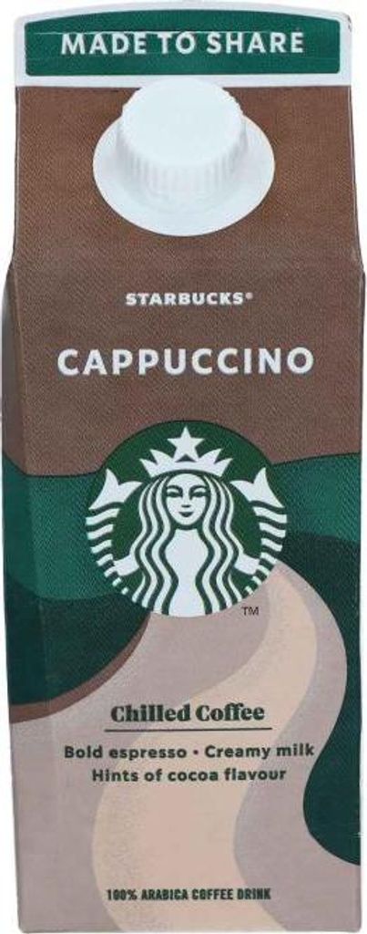 Starbucks sirup s príchuťou cappuccino 750 ml Obrázok produktu 