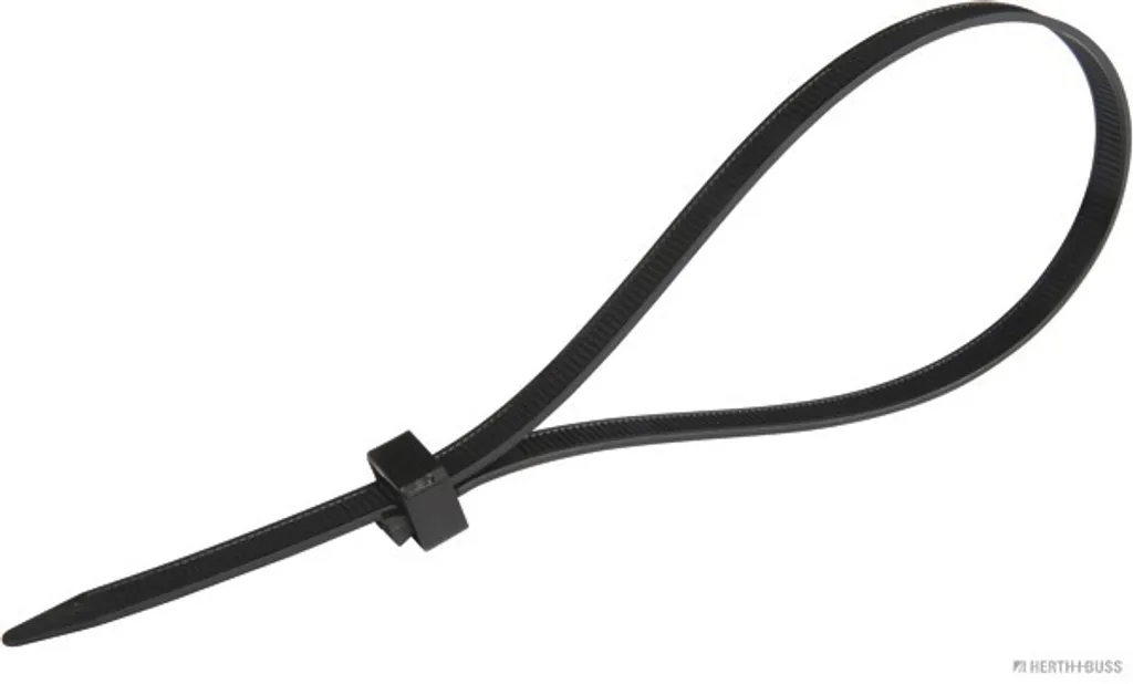 Set 100 Fascette Herth+Buss Elparts 50266515 375mm PA 6.6 Alta Tenuta